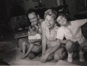 Bobbie Pyron and family